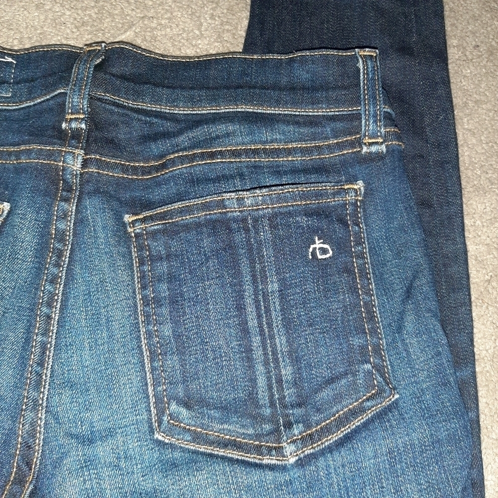 Rag & Bone Skinny Denim Jeans - Picture 4 of 9
